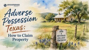 Adverse Possession Texas: How to Claim Property