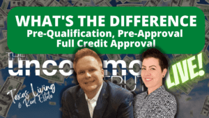 Differences between Pre-Qualification, Pre-Approval and Full Credit Approval