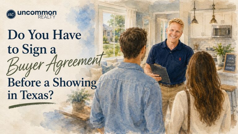 Do You Have to Sign a Buyer Agreement Before a Showing in Texas?