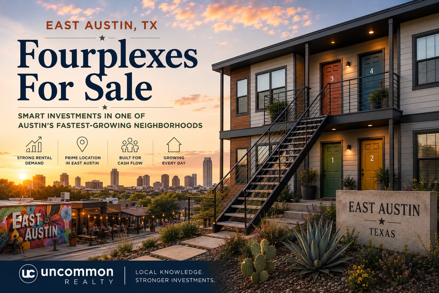 East Austin Fourplexes For Sale
