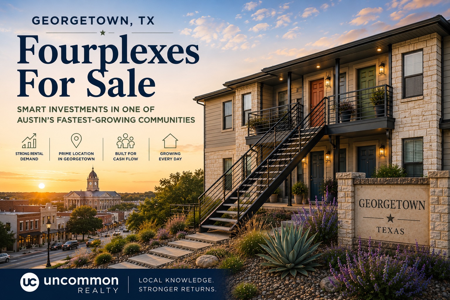 Georgetown Fourplexes For Sale