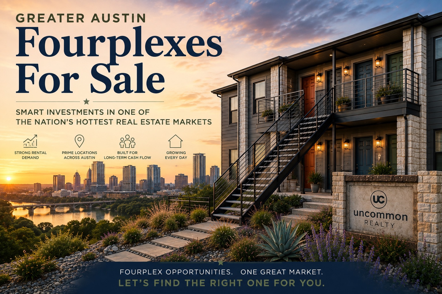 Greater Austin Fourplexes For Sale
