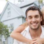 Young home buying couple