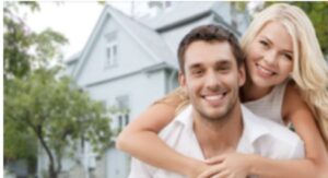 Young home buying couple