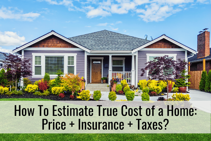 How To Estimate True Cost Price + Insurance + Taxes