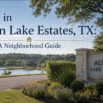 Living in Austin Lake Estates, TX: A Neighborhood Guide