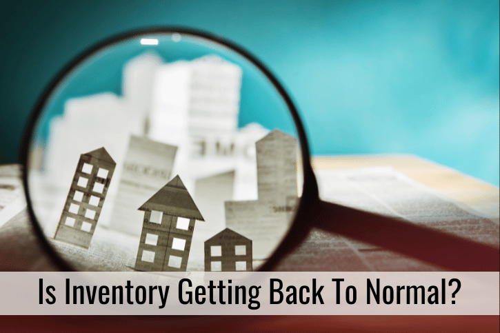 Is Inventory Getting Back To Normal?