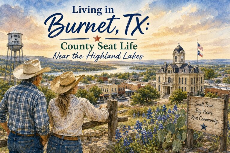 Living in Burnet, TX: County Seat Life Near the Highland Lakes