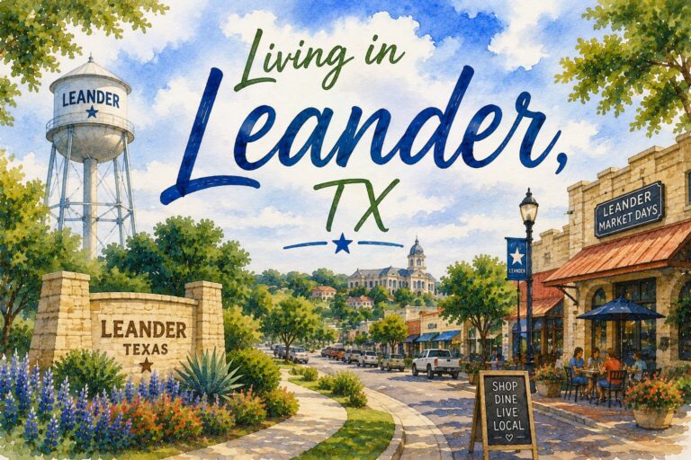 Living in Leander, TX