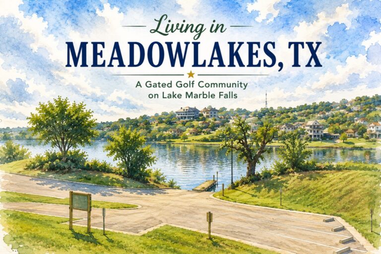 Living in Meadowlakes, TX: A Gated Golf Community on Lake Marble Falls