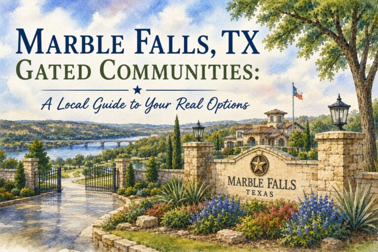 Marble Falls TX Gated Communities: A Local Guide to Your Real Options