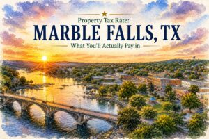 Marble Falls TX Property Tax Rate: What You'll Actually Pay in 2026