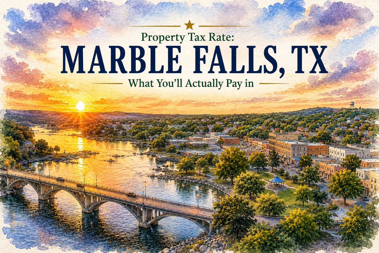 Marble Falls TX Property Tax Rate: What You'll Actually Pay in 2026