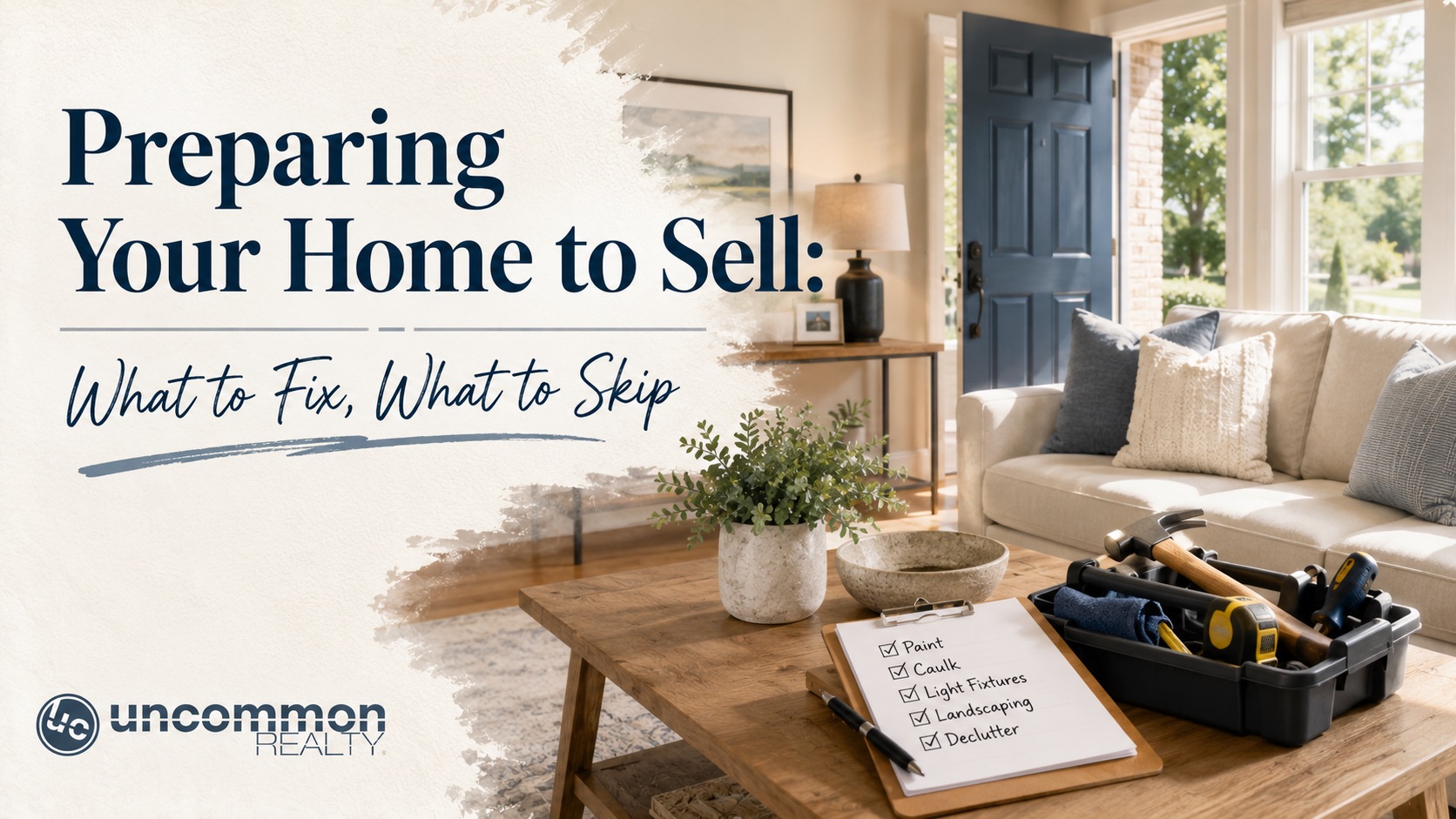Preparing Your Home to Sell: What to Fix, What to Skip