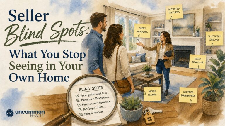 Seller Blind Spots: What You Stop Seeing in Your Own Home