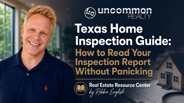 Texas Home Inspection Guide: How to Read Your Inspection Report Without Panicking