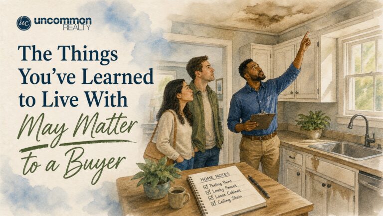 The Things You've Learned to Live With May Matter to a Buyer