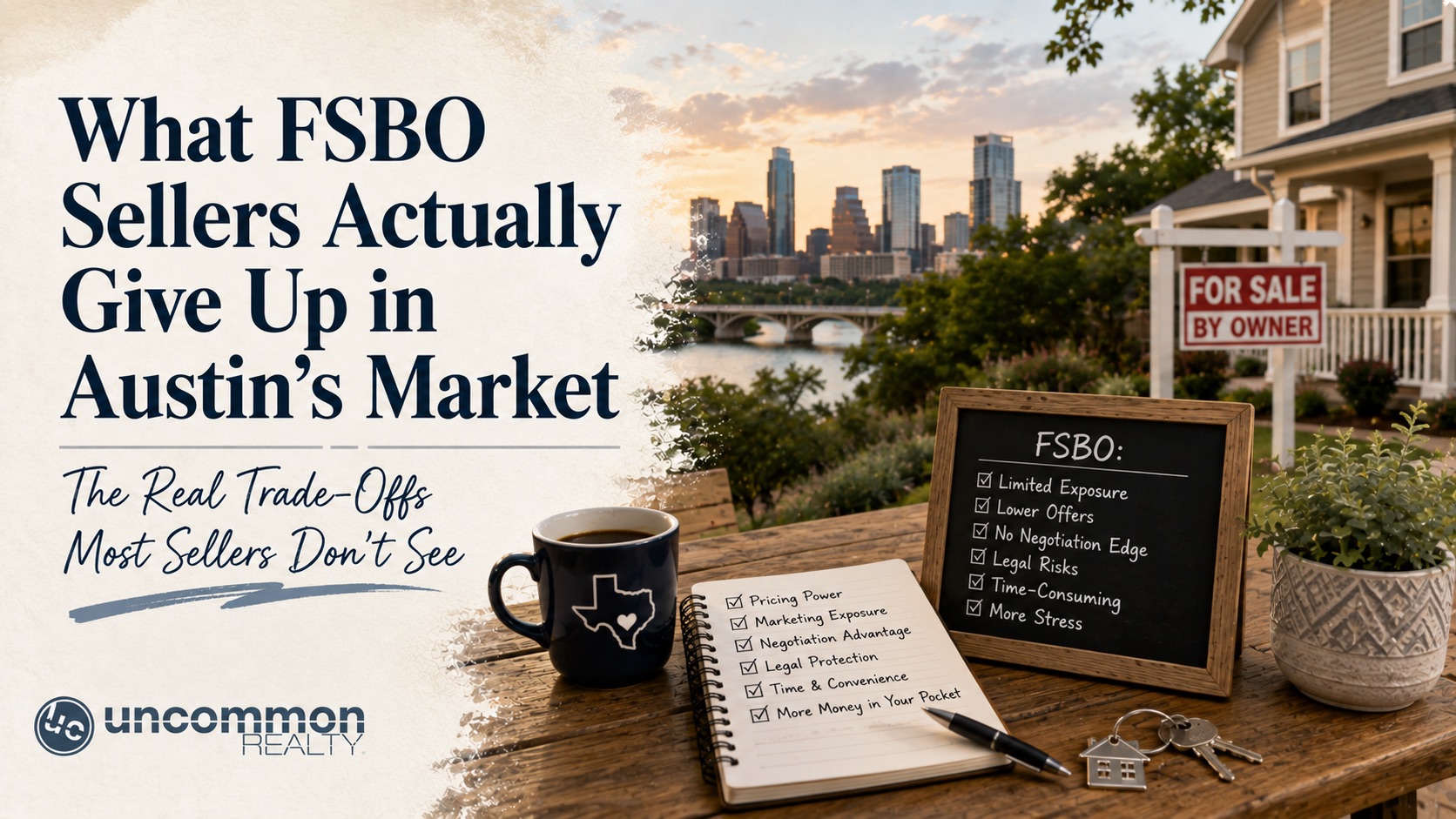 What FSBO Sellers Actually Give Up in Austin's Market