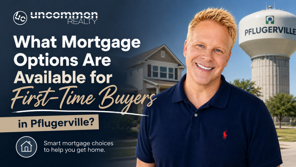 What Mortgage Options Are Available for First-Time Buyers in Pflugerville?