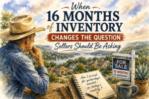 When 16 Months of Inventory Changes the Question Sellers Should Be Asking