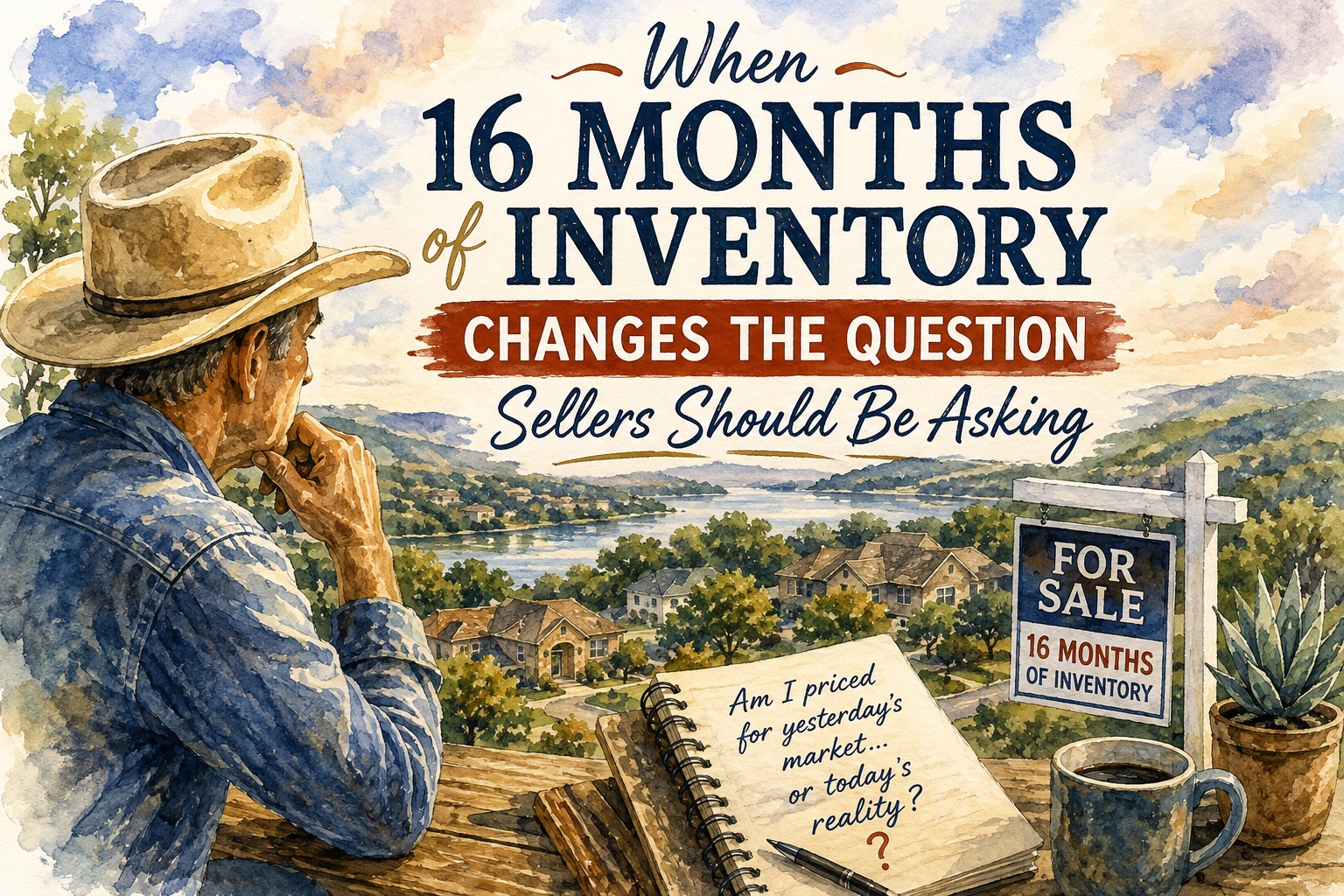 When 16 Months of Inventory Changes the Question Sellers Should Be Asking