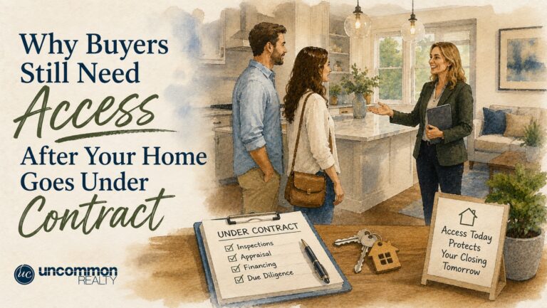 Why Buyers Still Need Access After Your Home Goes Under Contract