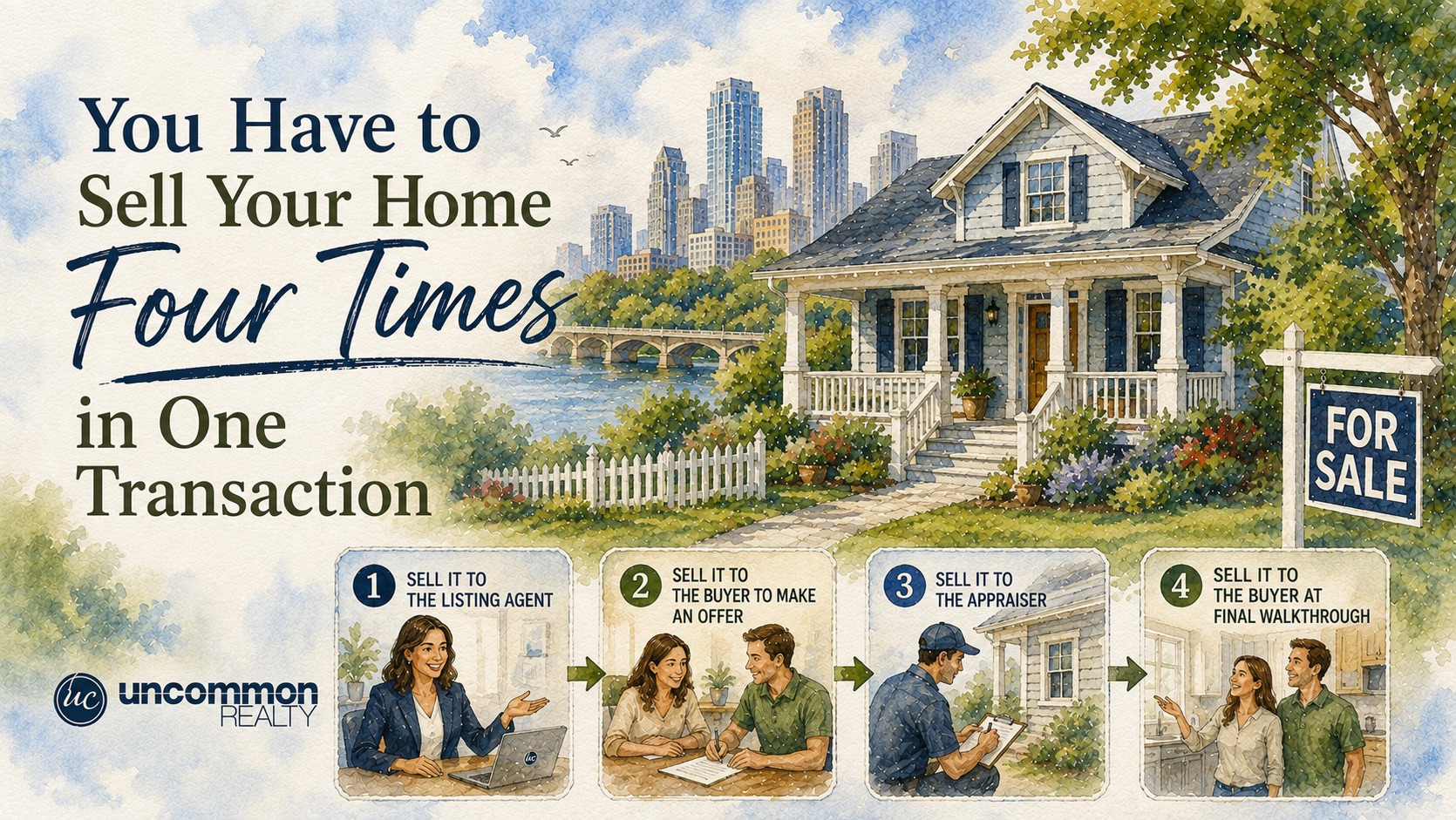 You Have to Sell Your Home Four Times in One Transaction