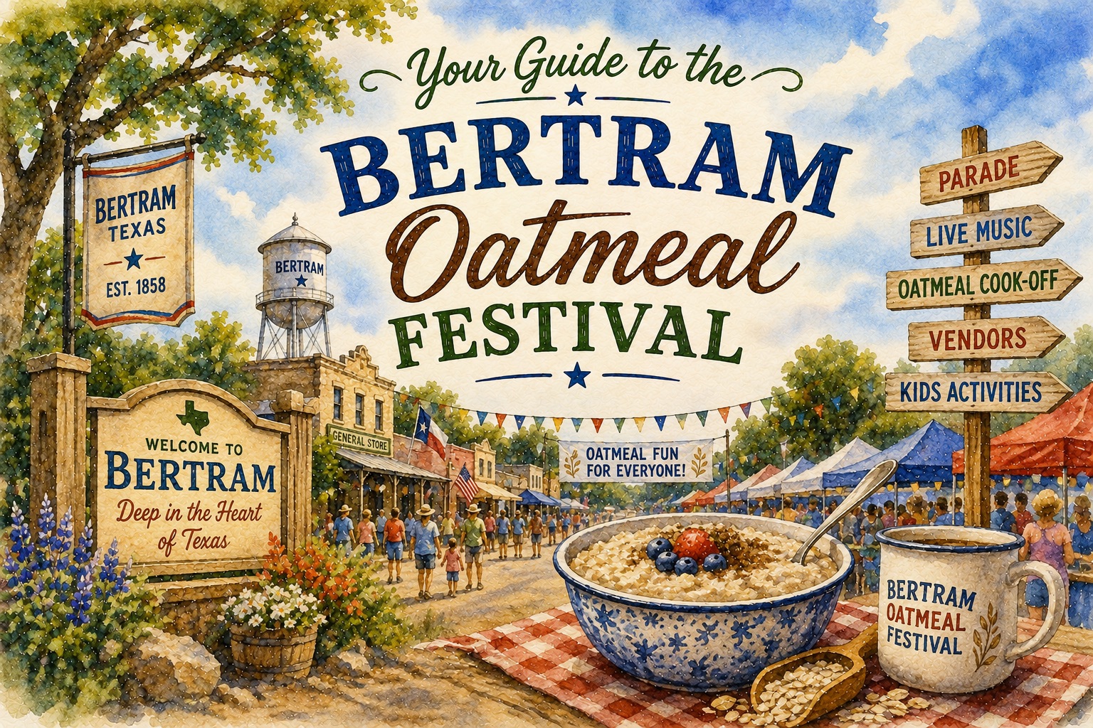 Your Guide to the Bertram Oatmeal Festival