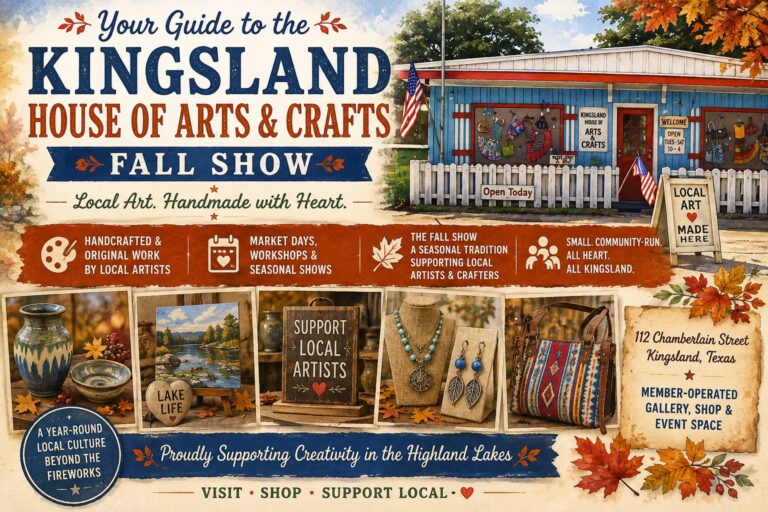 Your Guide to the Kingsland House of Arts & Crafts Fall Show