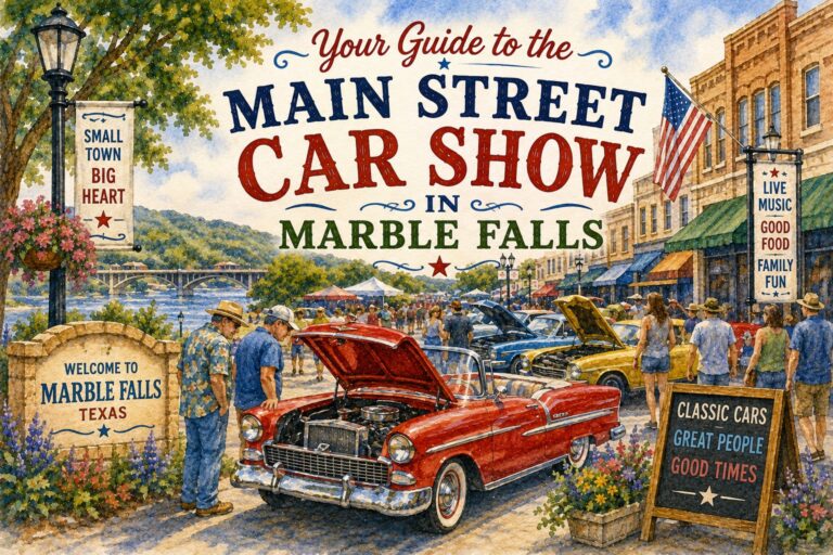 Your Guide to the Main Street Car Show in Marble Falls