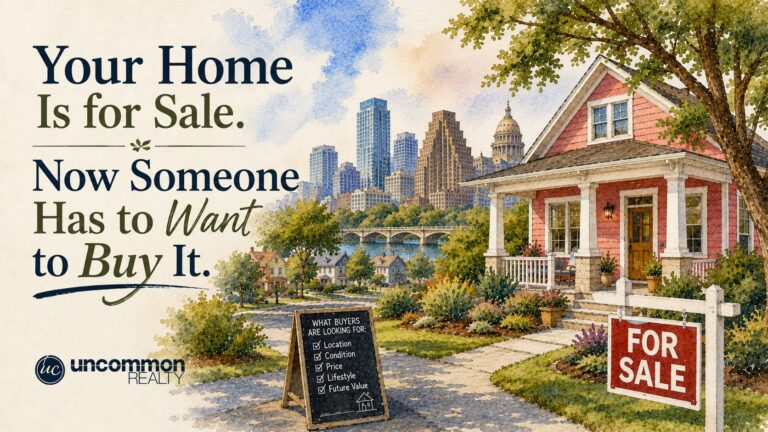 Your Home Is for Sale. Now Someone Has to Want to Buy It.