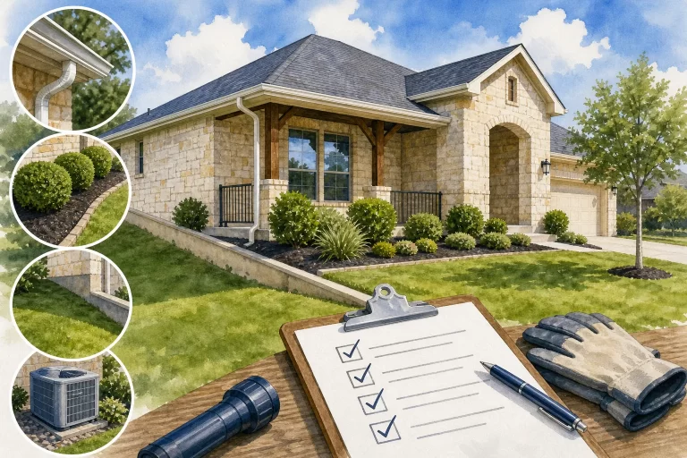 Home inspection exterior preparation guide