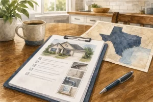Home inspection report review in Texas