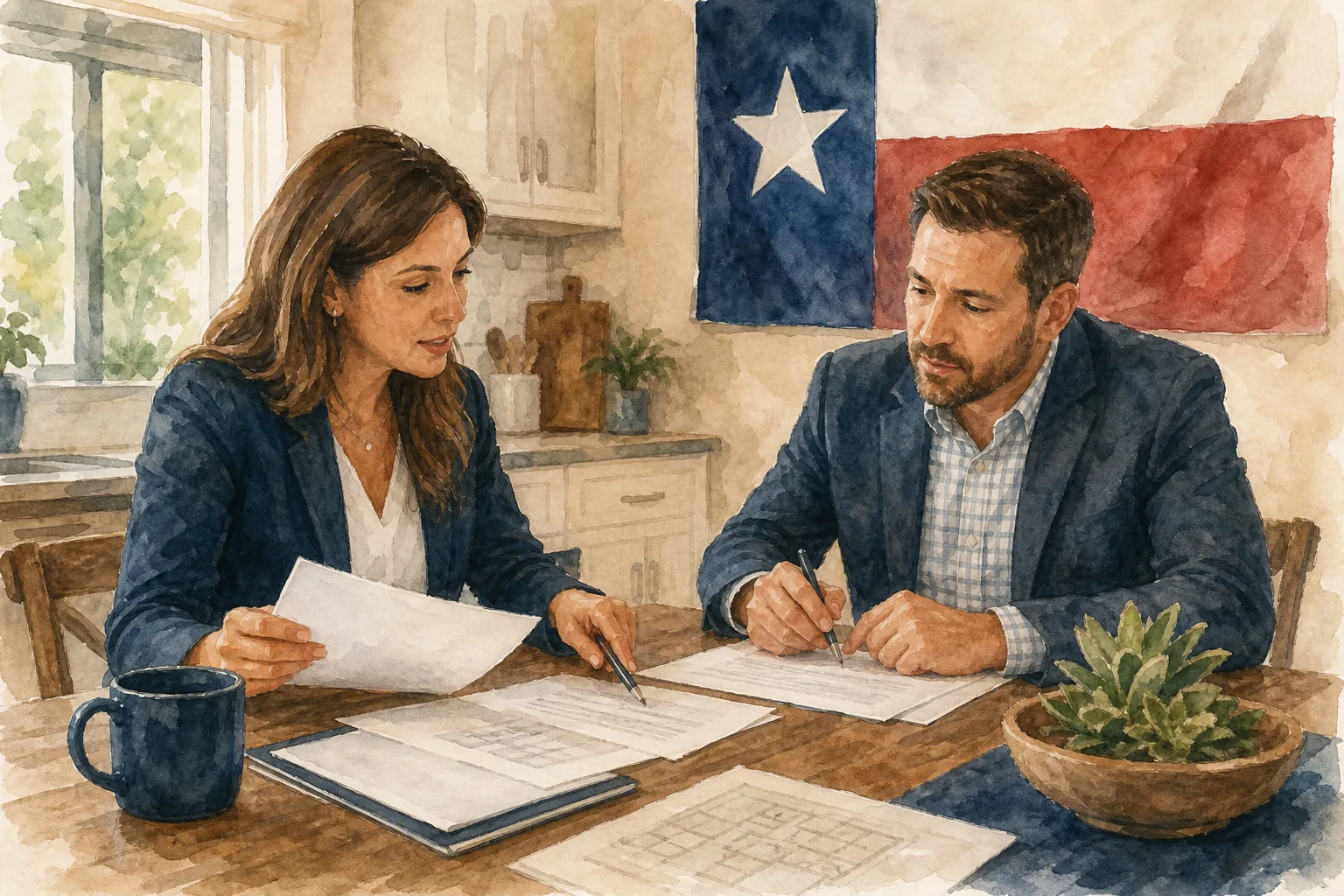 Negotiating repair requests in Texas