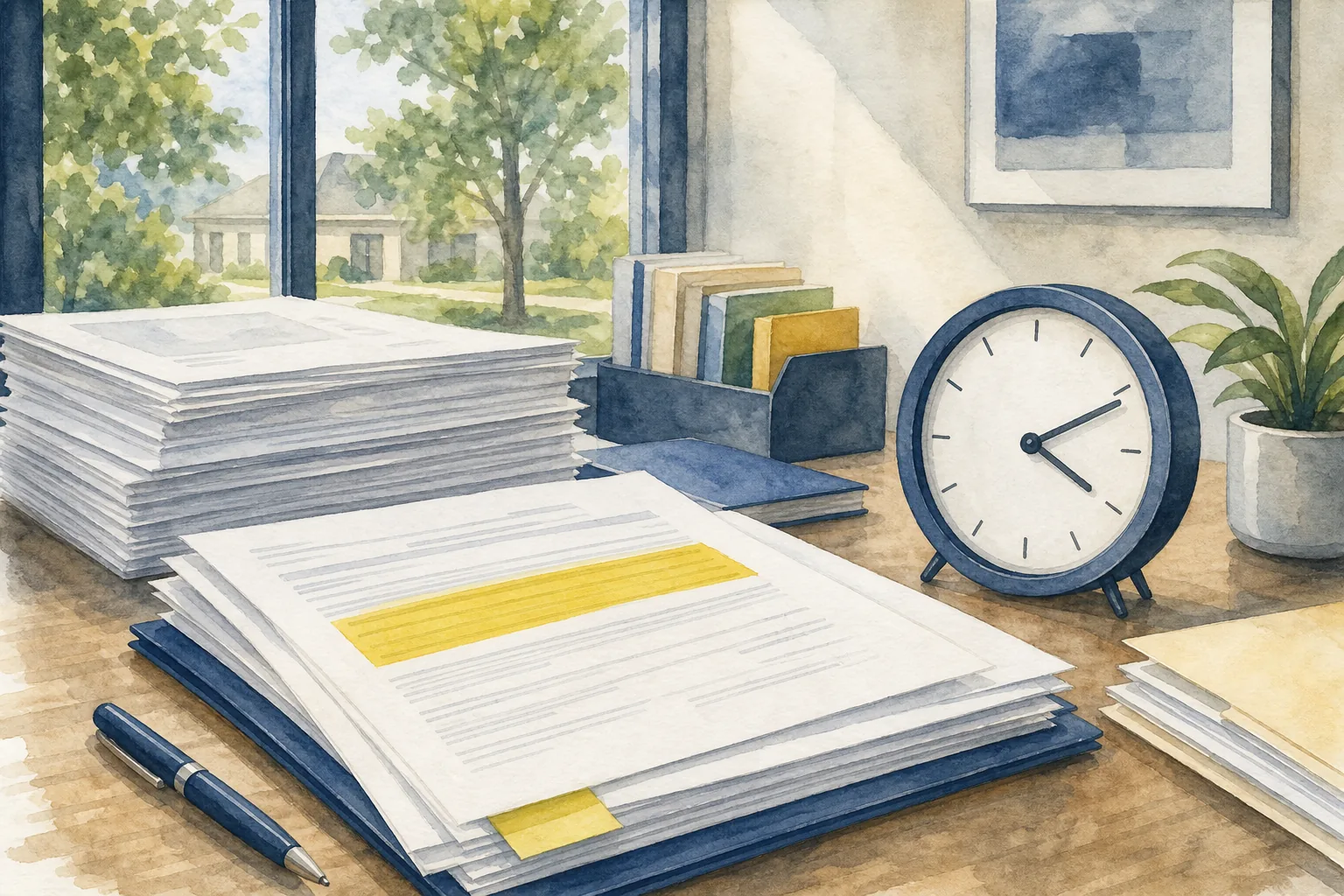 Texas backup contract forms and timeline