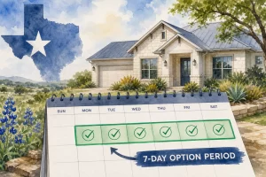 Texas option period timeline for home buyers