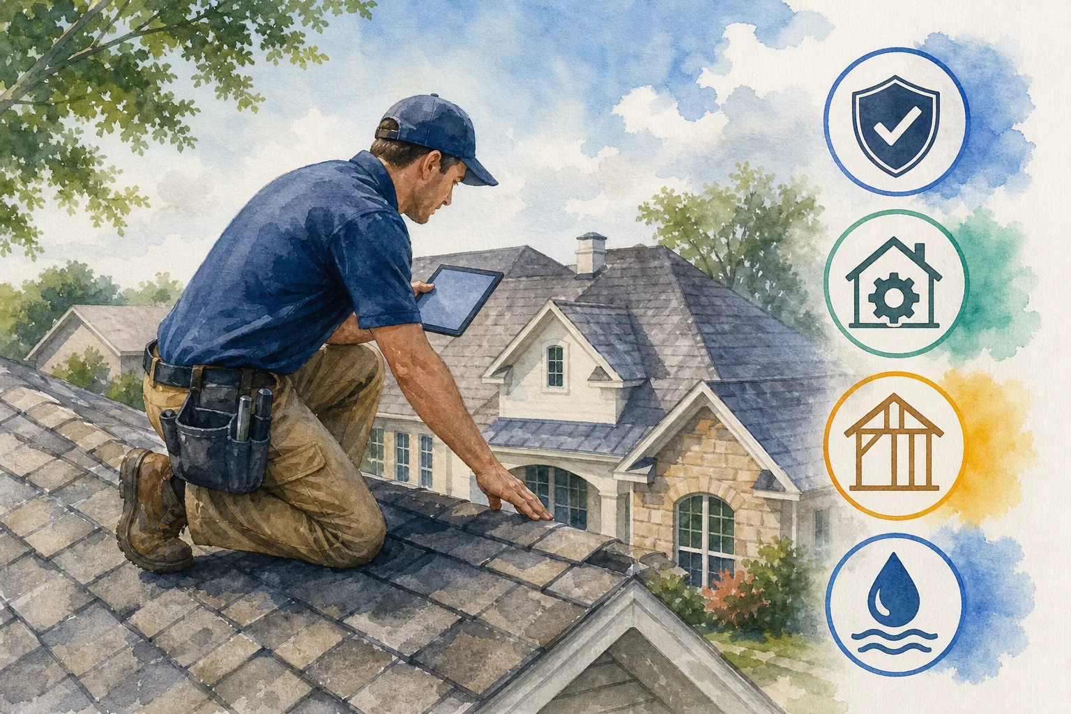 Texas home inspection focus areas during option period