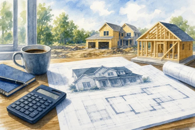 New construction loan financing overview