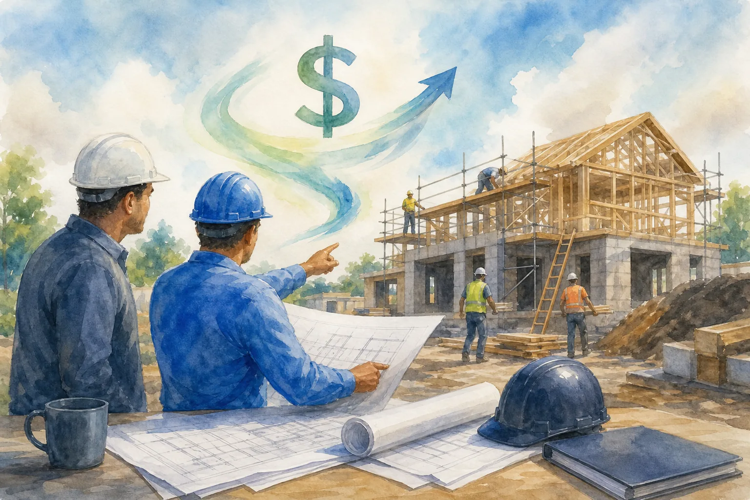 Construction-to-permanent loan process