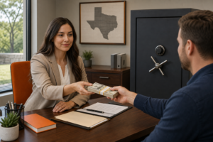 Escrow account Texas real estate process