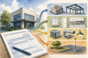 Cost segregation study diagram