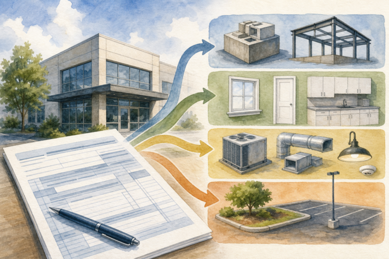 Cost segregation study diagram