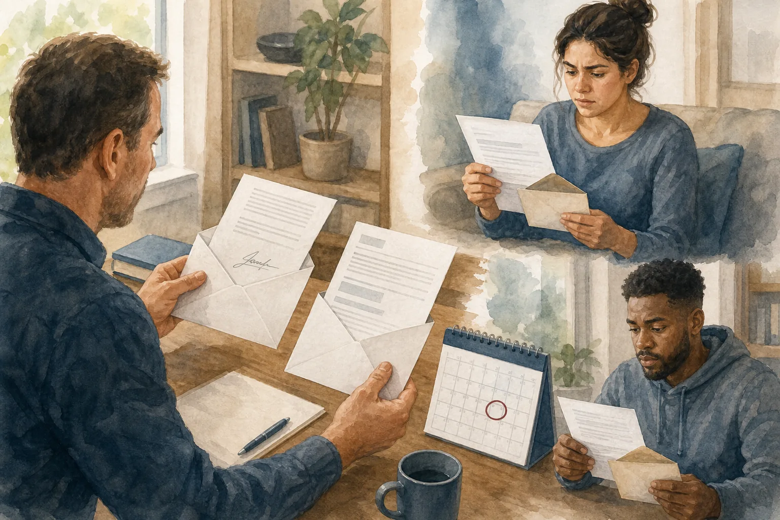 Rental decision communication in Texas