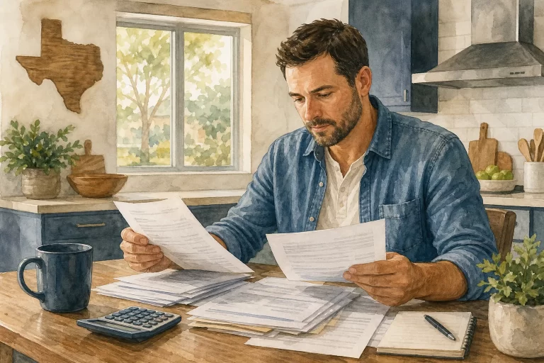 Mortgage preapproval financial review