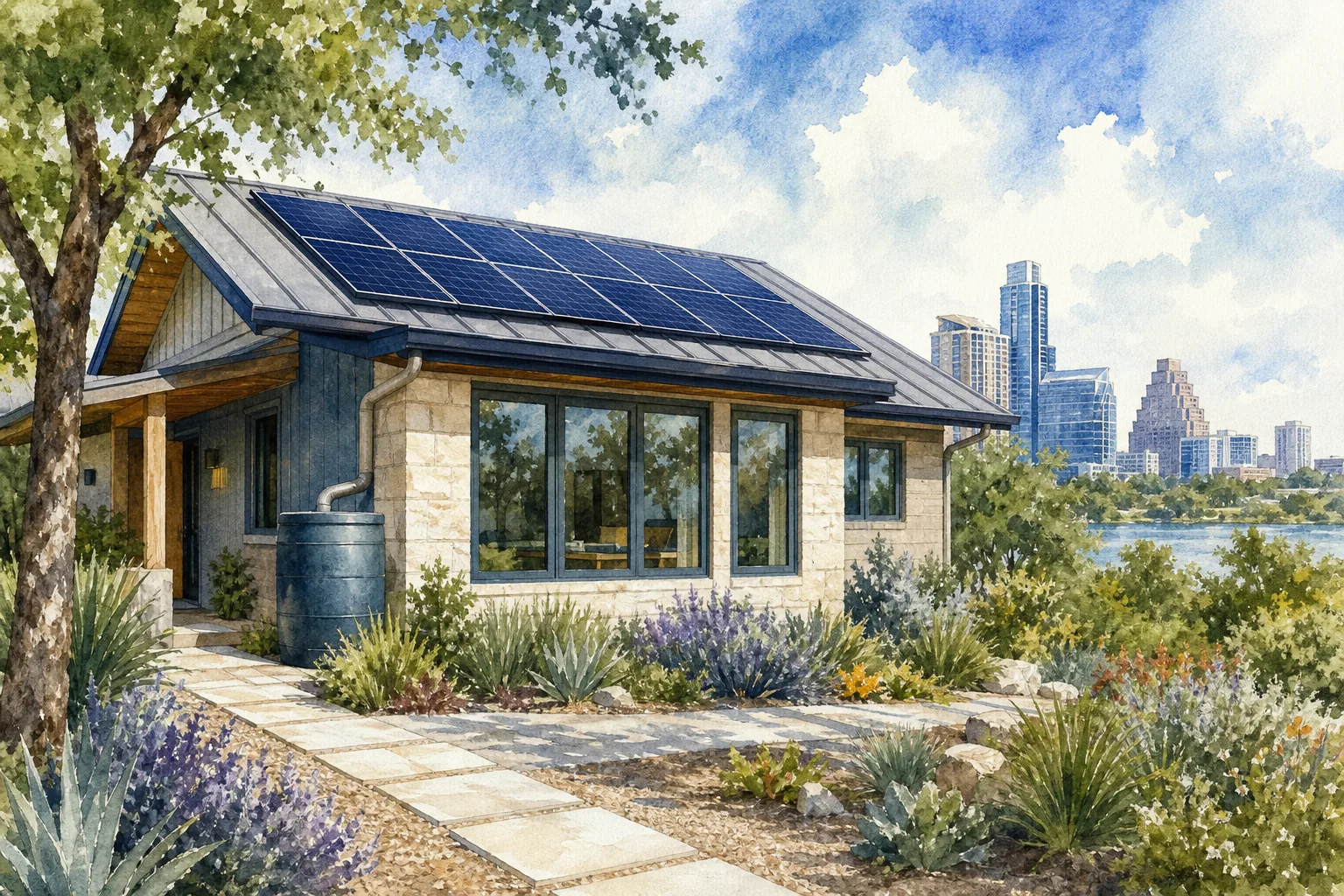 Energy performance improvements in Austin homes