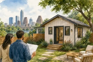 Editorial illustration for Renting Out an ADU in Austin: What to Know