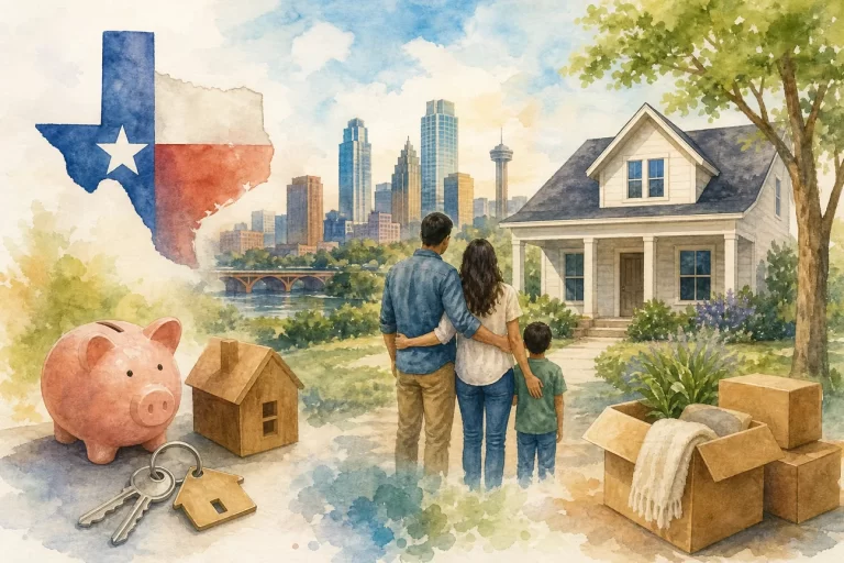 Editorial illustration for Best Down Payment Assistance Texas Programs