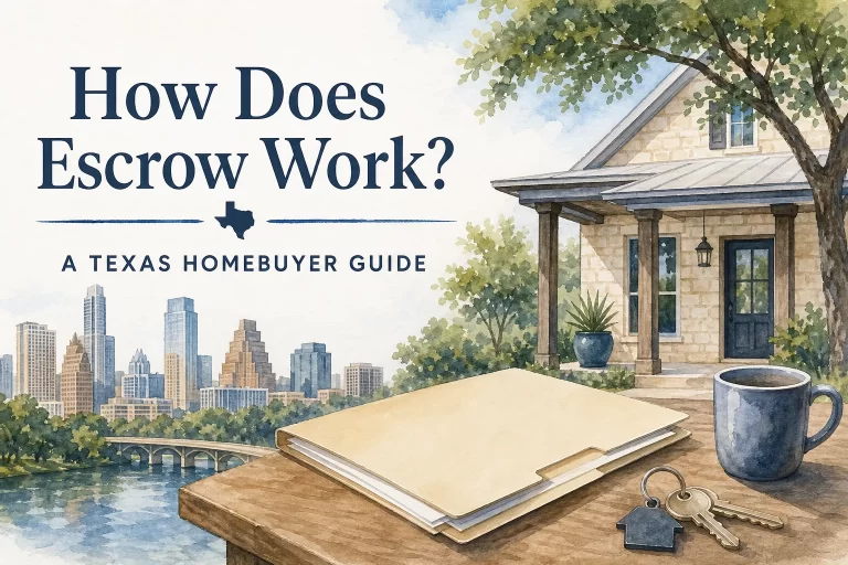 How escrow works for Texas homebuyers in Austin
