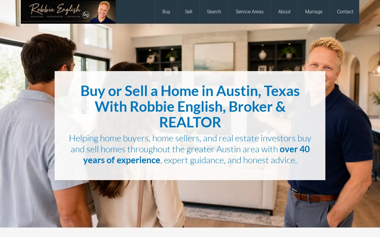 Robbie English: visual reference for 1. Robbie English, REALTOR (Our Top Pick)