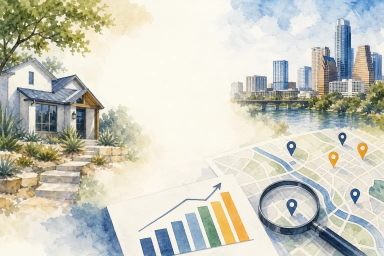 How to evaluate Austin resale value using comparable sales and local market data in Austin Texas.
